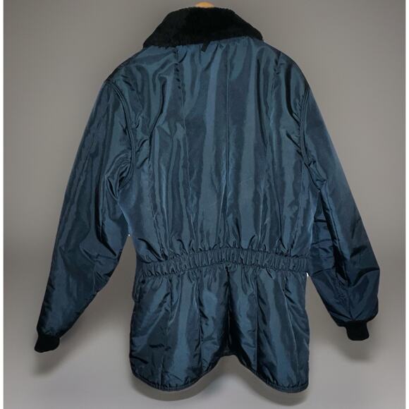 RefrigiWear Extreme Cold Work Coat – Durable Workwear Insulated -Navy Blue -Sz L - Picture 7 of 16